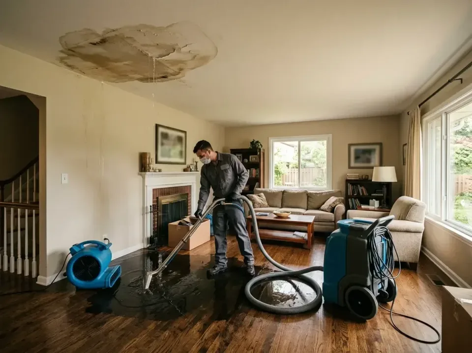 attic-pipe-burst-ceiling-drip-008 — frequently asked questions, Water Damage Restoration & Carpet Care in Villas, FL